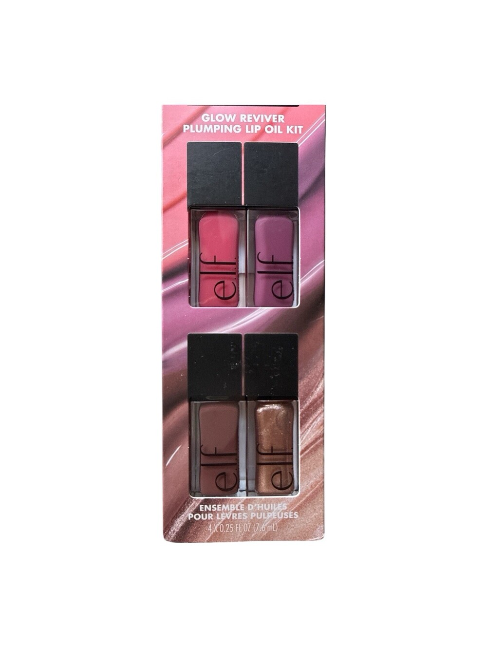 e.l.f. Glow Reviver Plumping Lip Oil Gift Set - 4pc